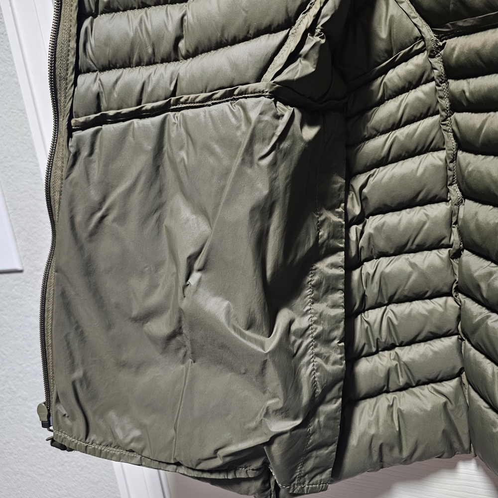 Lands' End Women's Packable Dark Green Puffer - Size Small - Picture 4 of 6